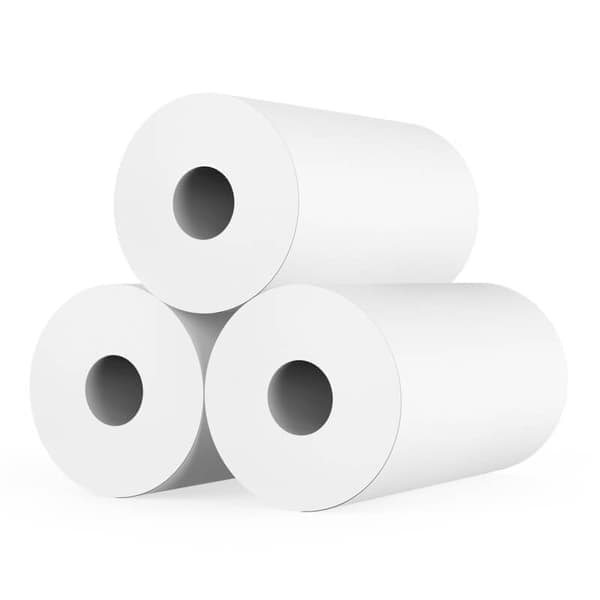 Ekstra printerpapirruller x3 til kamera og lommeprinter