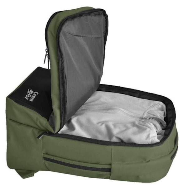 [QD]CabinFly Bellanca 40x20x25cm Ryanair Kabinerygsæk Håndbagage Khaki Khaki