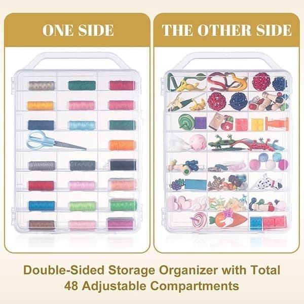 1/2-Pakke Dobbeltsidet Display Case / Opbevaringsskab til Modelbiler – 46/92 Rum Hylde til Samlerbiler
