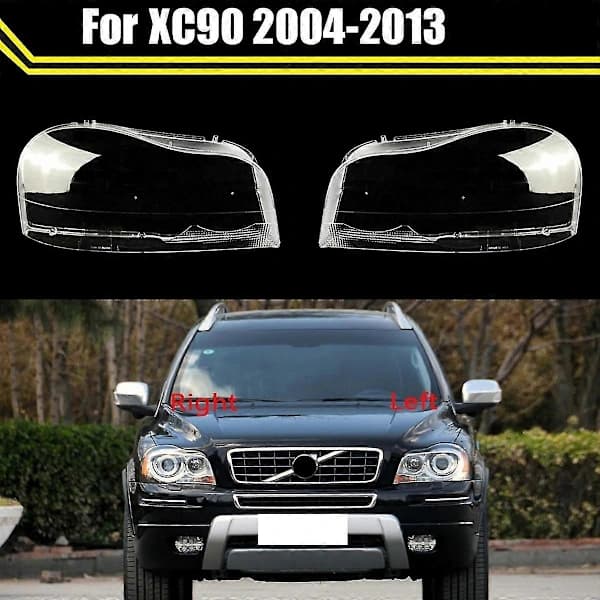 Transparent lampeskjerm for frontlykter til Volvo XC90 2004-2013