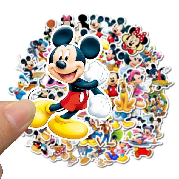 50 kpl tarroja - Mikki Hiiri - Disney - Sarjakuva*QN