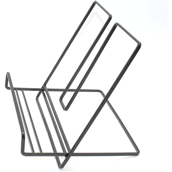 \"QD\" Multifunktionel sammenklappelig metal opskriftsholder kogebogsstativ, tablet, iPad, bog, katalogstøtte