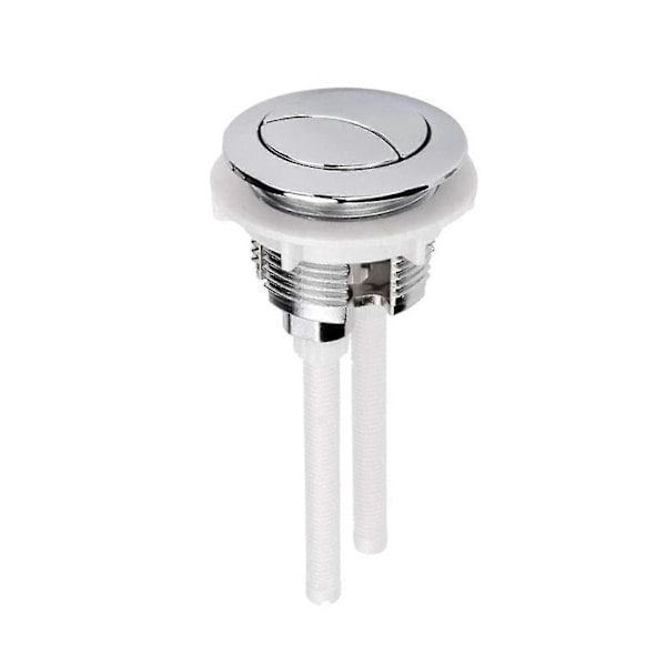 QU/Toalettknapp Universal Ersättning ABS 38mm Spoltoalettstol Vattentankventil Badrumstillbehör