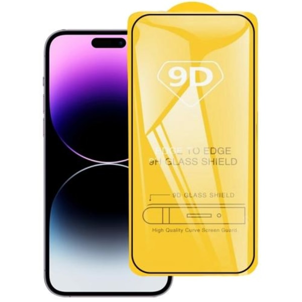 iPhone 14 Pro Max Näytönsuoja 9D Täyspeittävä Karkaistu Lasi