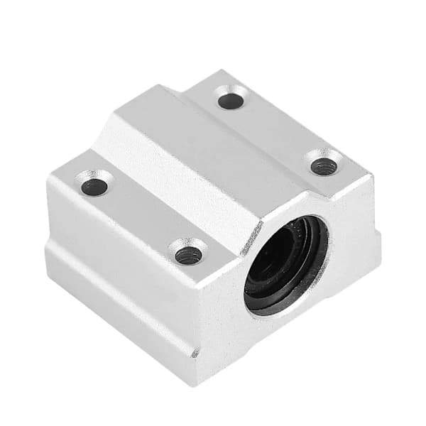 4 stk. SCS8UU lineær bevægelse kugleleje CNC glidering, glideblok 8 mm, til 3D-printer