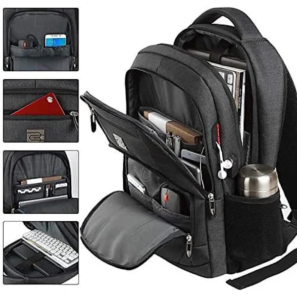 Laptop Backpack 18 \" Large Waterproof Bag with Headphone Jack