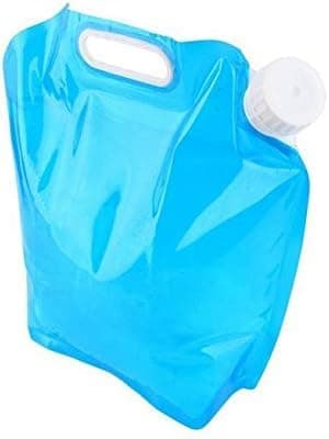 Vikbar 2-pack 10-liters vattentank, för vandring, camping, picknick, resor, grillning
