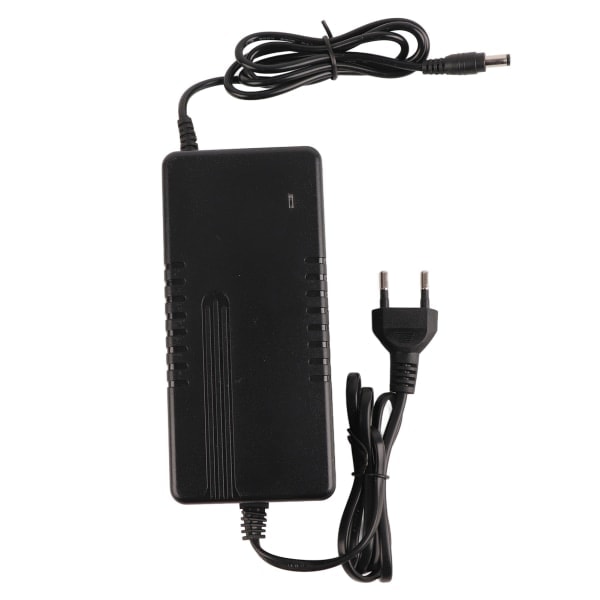 DC 54.6V/2A Strömförsörjning 5.5mm Kontakt Litiumbatteri Laddare EU-kontakt 100‑240V*QN