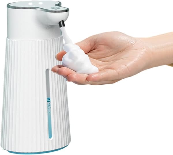 Automatisk Sæbedispenser, Sæbedispenser 400 ml Berøringsfri Sæbedispenser – USB-C Opladning