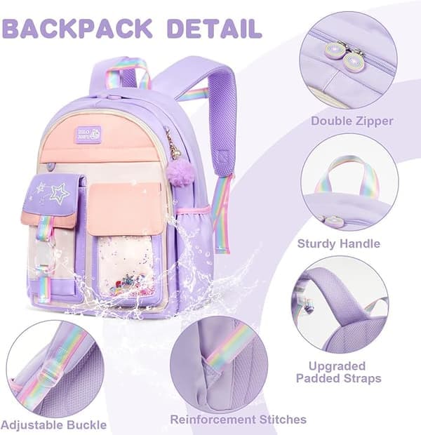 Backpack for Kindergarten Children Large Capacity Waterproof Durable