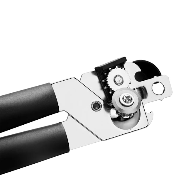 Multifunktionel dåseåbner/flaskeåbner, 21,2 cm, sort multifunktionel dåseåbner i rustfrit stål