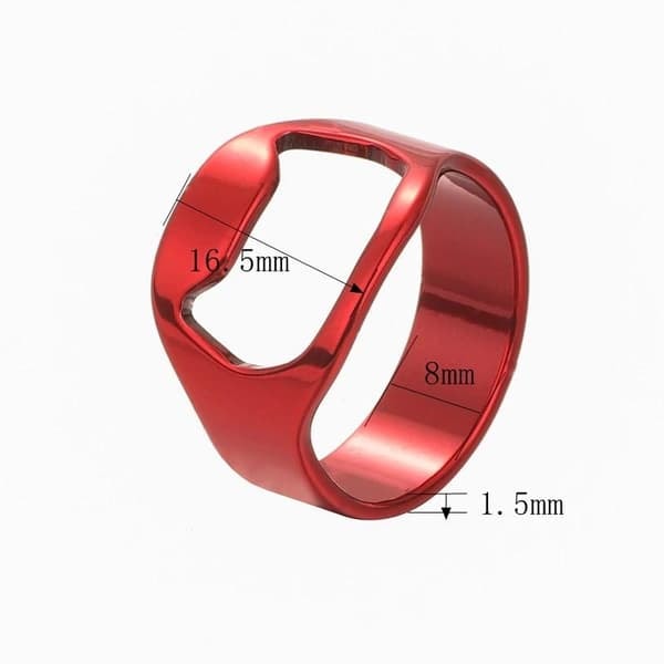 /QD/ Flasköppnare - Ring - 3-pack