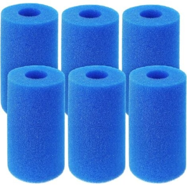 #QD#st. typ A filtersvampar poolfilter ersättningspumpkassett återanvändbar tvättbar skumpoolfilter för poolspa