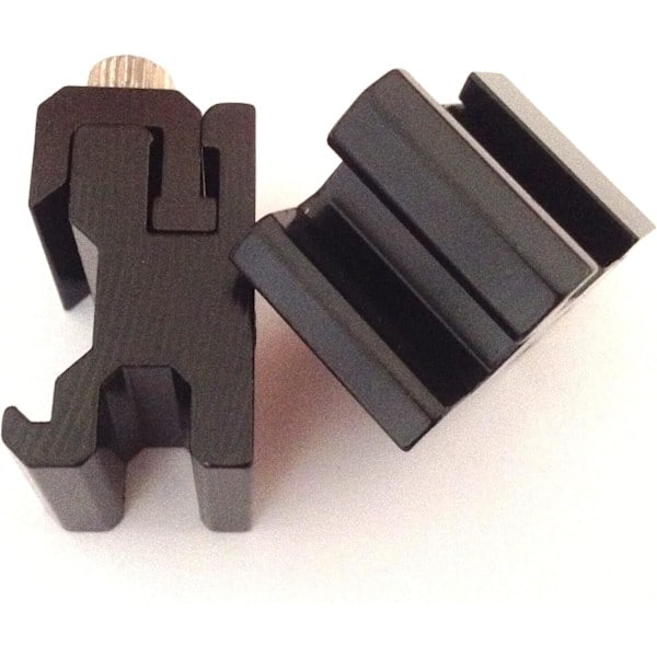 [QD] 2x Metall Kamera Stativ Overhead Extern Blixt Adapter Lampa Belysningsbas Kall 1/4 Skruv Hot Shoe Säte Anslutning Fotogr