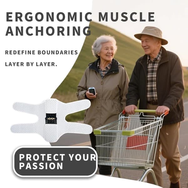 Knee Support for Seniors - Helps with Stair Climbing and Squatting - Restores Mobility