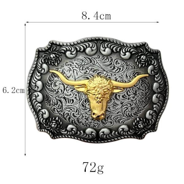 1 stk. Western Beltepenne med Lange Horn