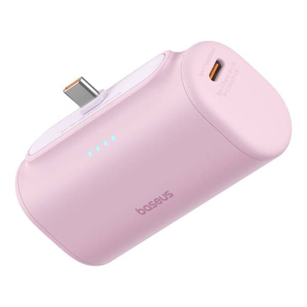 Powerbank Baseus Compact USB-C 5000mAh, 20W (pinkki)