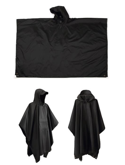 Monitoiminen sadeponcho / vedenpitävä pressu / alusta