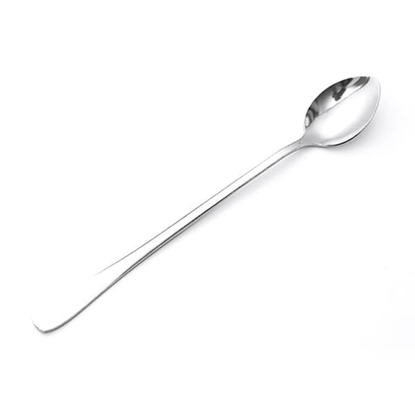 Rustfrit stål Langt skaft Kaffe Te Dessert omrøringsskeer 3 stk