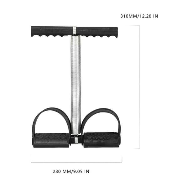 Body Sculpture Ab Abdominal Trainer Exerciser Action Rower Sit Rope Udstyr