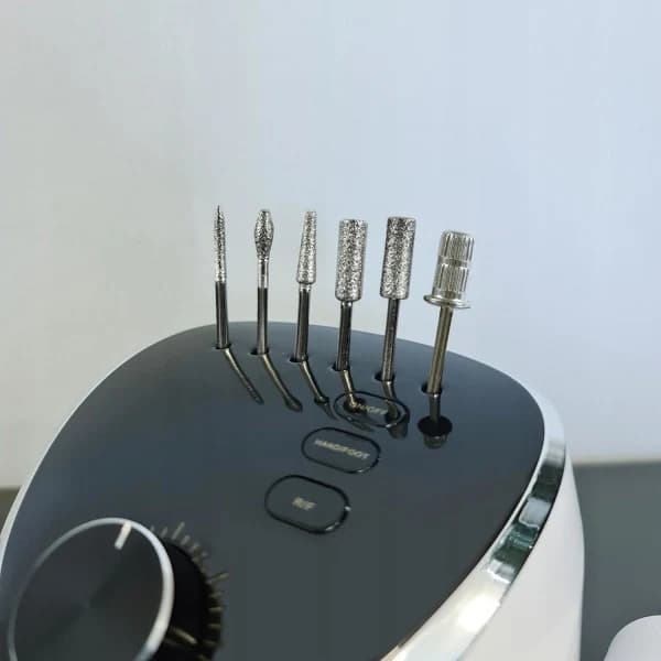 Hurtig neglsliper: 6 slipehoder, justerbar multi