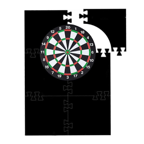 QD-Dartskive Omgivelsesbeskyttelse Vægbeskyttelse, Skive Ring til Dartskive Beskyttelse i Standardstørrelse