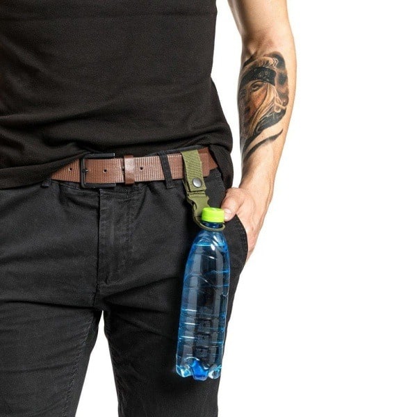 QD-2x Flaskhållare för bälte multicolor