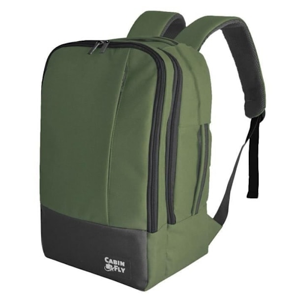 [QD]CabinFly Bellanca 40x20x25cm Ryanair Kabinryggsäck Handbagage Khaki Khaki