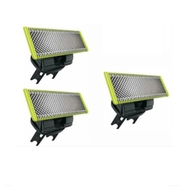 3-pack Kompatibla Philips OneBlade ersättningsblad för män One Blade Pro/QQP/ 3-pack