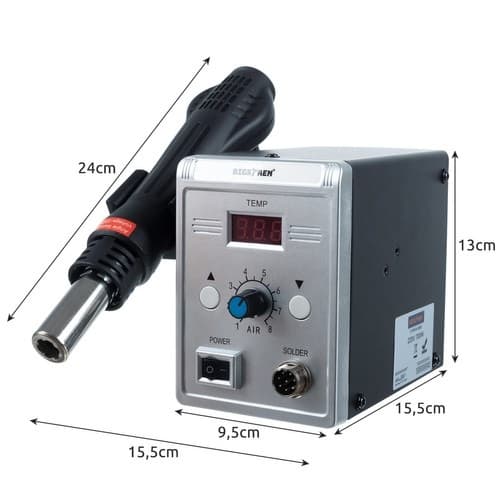 Loddestation / Varmluftloddestation 700W