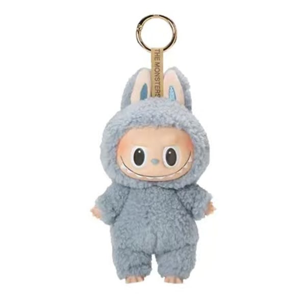Labubu Docka Första Generationen Labubu Nyckelring Mart Hög Kvalitet Macaron Blind Box Plyschleksaker Monster Labubus La Bubu Original_qd E