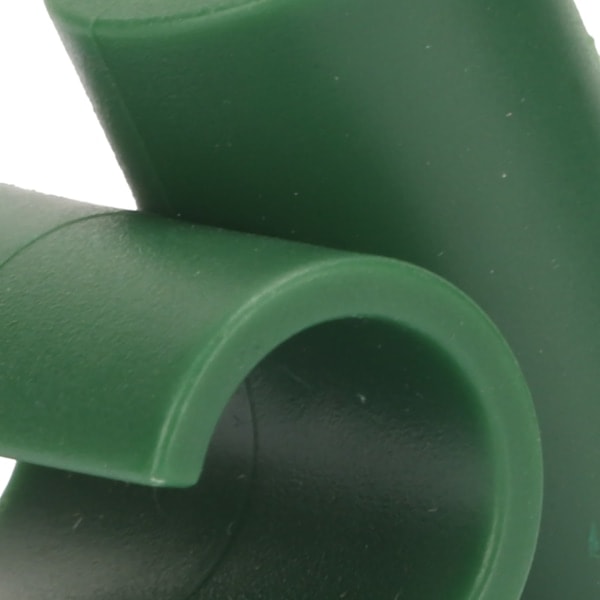 QU/50 st växthuskrokar Enkel installation Hållbar plast Utrymmesbesparande Växthusfästklämmor för korgar Krukor Burkar