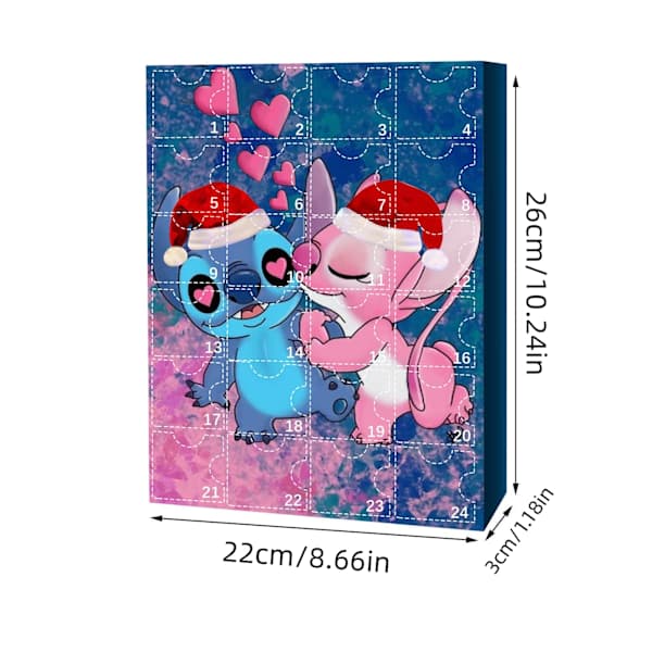 Stitch og Lilo Adventskalender Blind Box