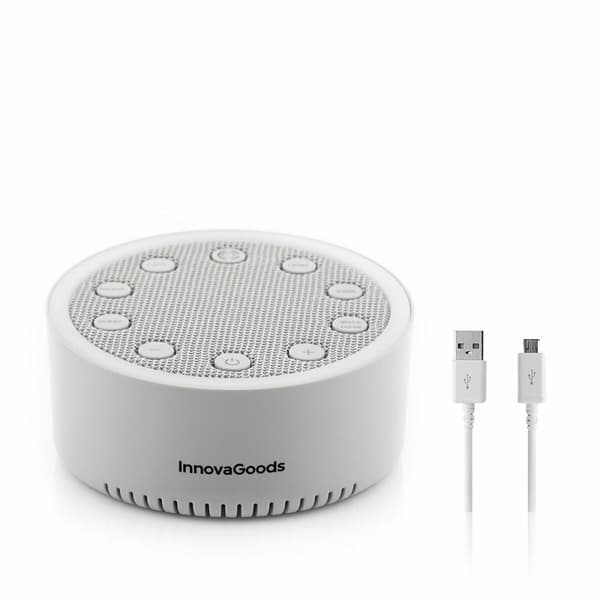 Sleep Aid Device with White Noise and Light Therapy