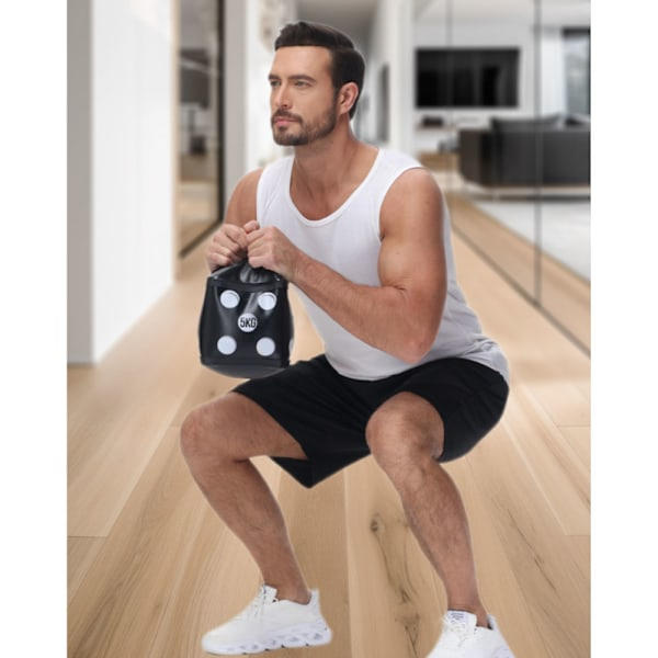 QU)Vatten Kettlebell 5 kg, 2 stk., Blød Kettlebell, Rejse Kettlebells