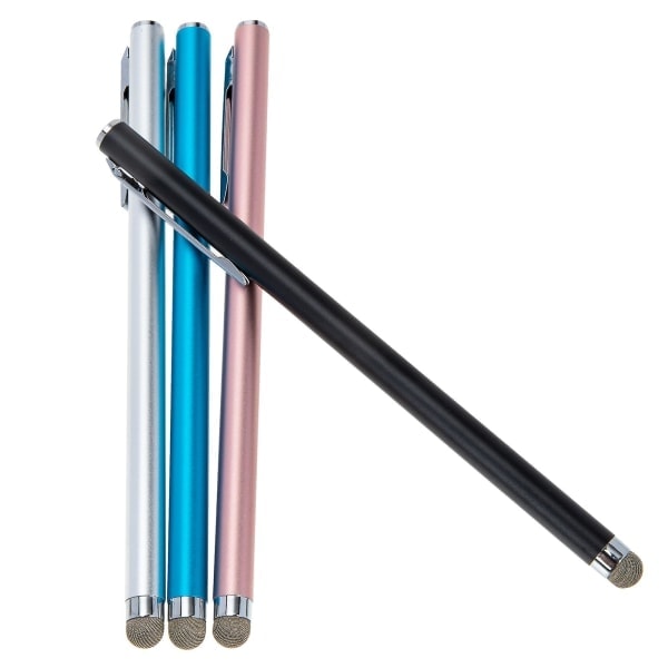 QU/4 st Bärbar Skärm Telefon Penna Kapacitiv Stylus Penna Mobiltelefon Stylus Penna Tablet Skrivpenna 17.2x1cm