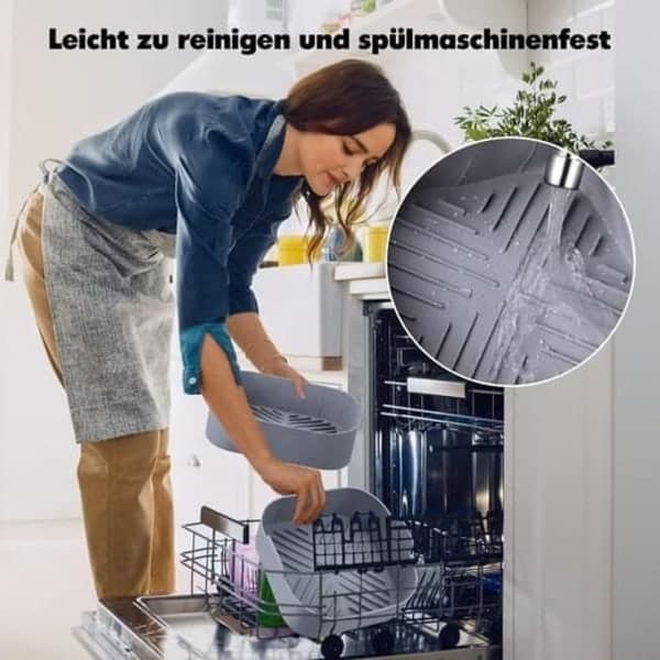 Genanvendelig silikoneform, specialform til airfryer_ryy