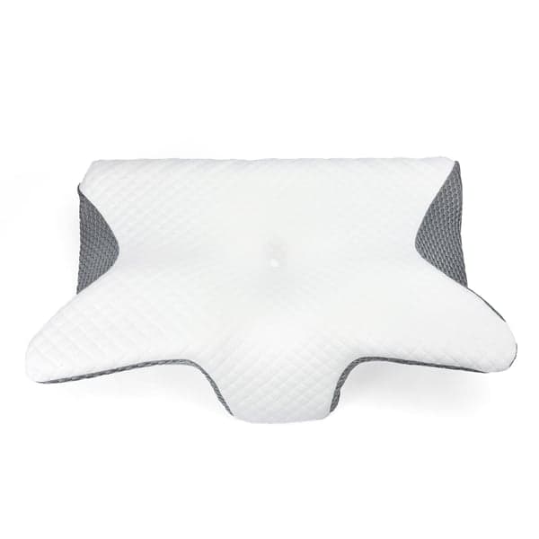Memory Foam Nackkudde - Ortopedisk & Andningsbar Fjärilskudde