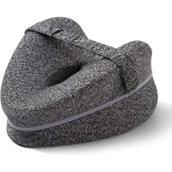 Knee Pillow for Side Sleepers, Orthopedic Pillow with Memory Foam