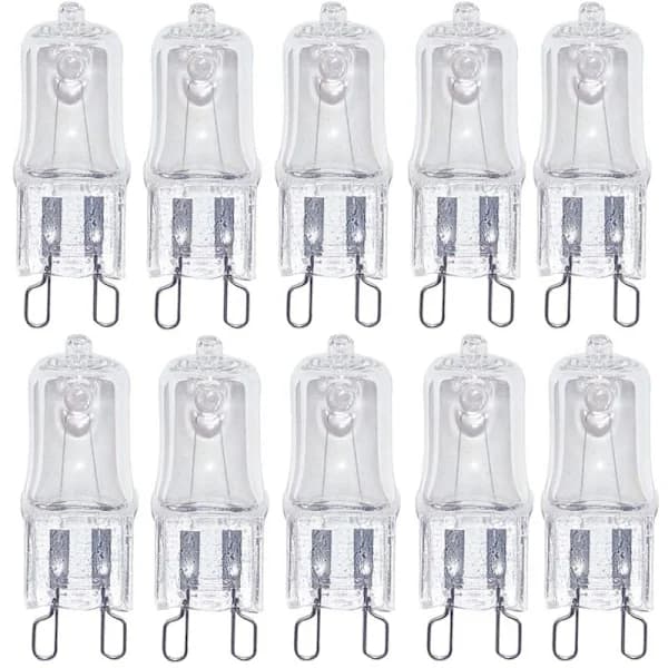 G9 Halogenlampa 20W 230V Varmvit 2700K, 10-pack