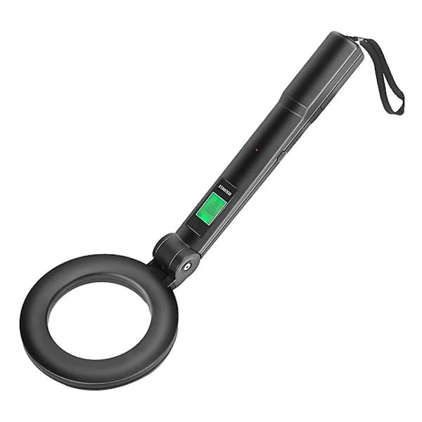 DM3005A Professionell Metall LCD-Detektor Handhållen Pinpointer Alarm Hög Känslighet Scanner Säkerhet
