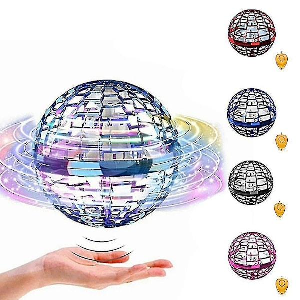 \"QD\" 3-pack Pro Hover Ball LED-Spinneripallo Orb Lelu