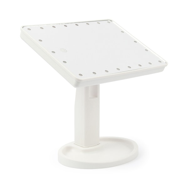 Sminkespegel med LED - Hvit Sminkespegel