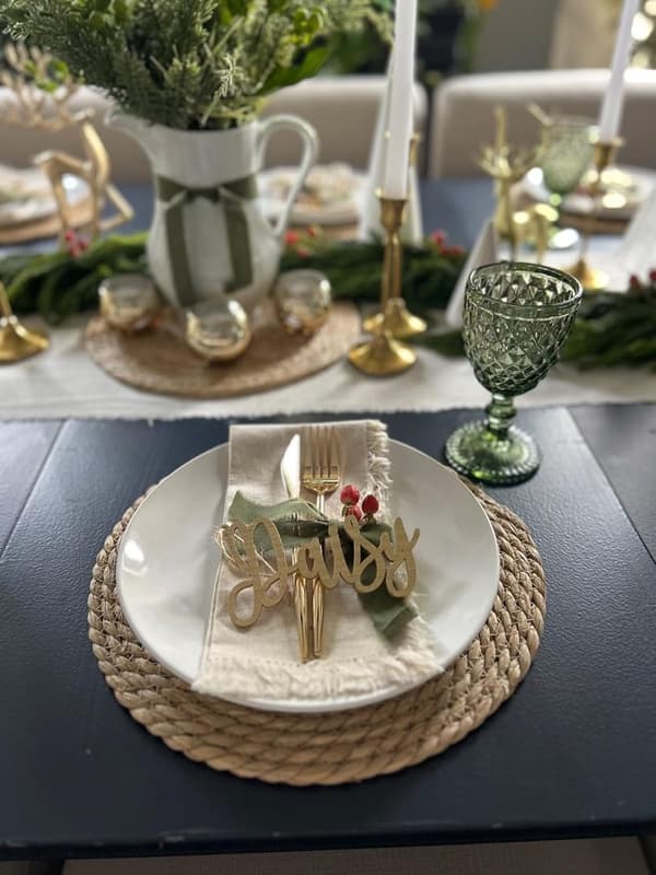Pyöreät kudotut tabletit, 30 cm, rottinki, lämmönkestävä, luonnollinen, 4 kpl