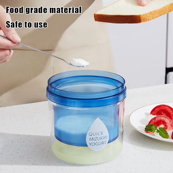 QU.1300ml Yoghurtsil Yoghurts Vassle Separator Återanvändbar Hemgjord Yoghurt Matsil Yoghurtmaskin Filter För Sojamjölk Juice Te