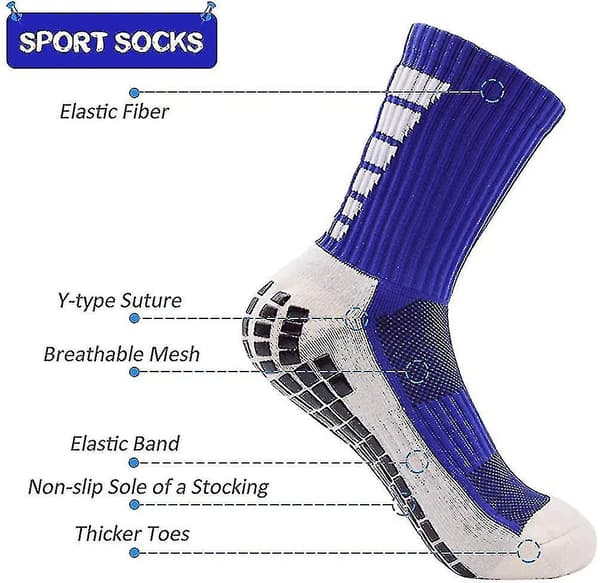 Sklisikre Sokker 3 Pairs Blue