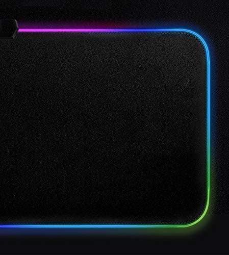 Gaming Mouse Pad with LED Light - 80x30cm - RGB