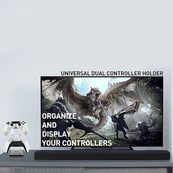 \"QD\" Universal Dobbel Kontrollholder for Xbox ONE Switch-kontroller Stativ Spilltilbehør Bygg Spillfester