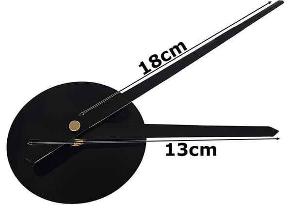 3D Väggklocka Tyst gång, Gör-det-själv-kit
