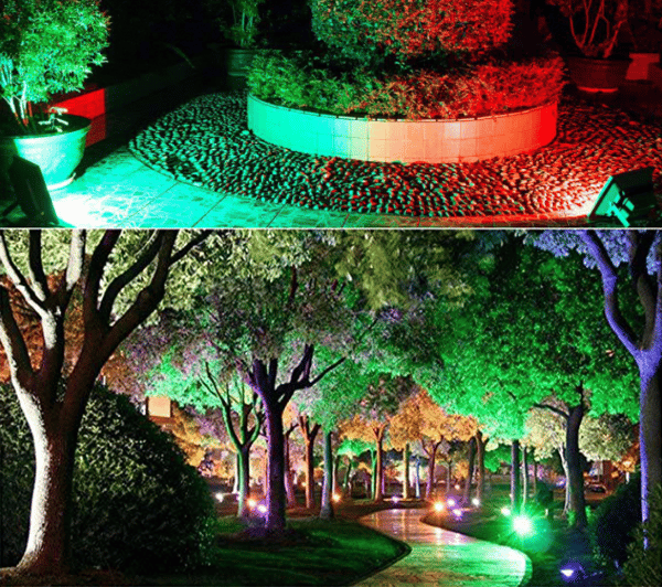 Udendørs LED-projektor RGB farve LED-projektor